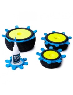 TYRE GLUEING RUBBER BANDS CYAN 2