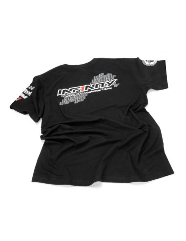 INFINITY TEAM T-SHIRT BLACK L SIZE
