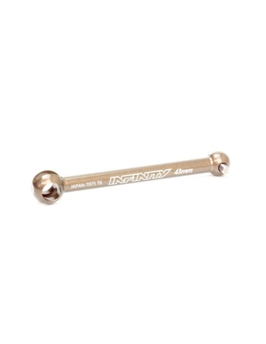 ALU CVD DRIVE SHAFT 43mm Hard Anodized
