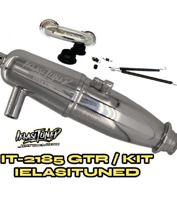 KIT EXHAUST 2185 GTR 1/8 GT IELASITUNED