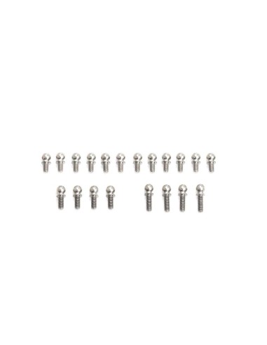 TITANIUM BALL END 4.9MM SET (IF14-2 TE)