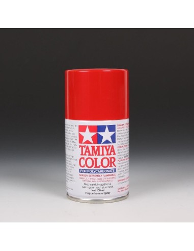 TAMIYA POL. SPRAY PS-60 BRIGHT MICA RED