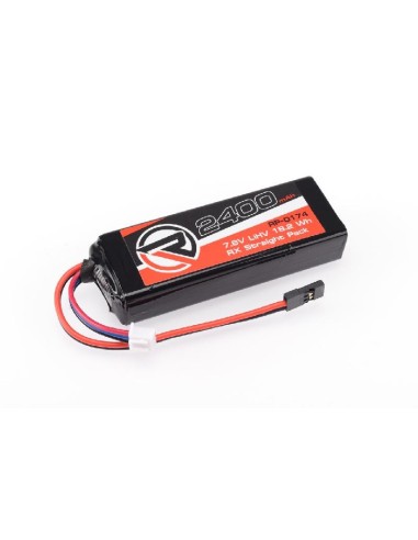 RUDDOG 2400Mah 7.6V LIPO HV RX PACK