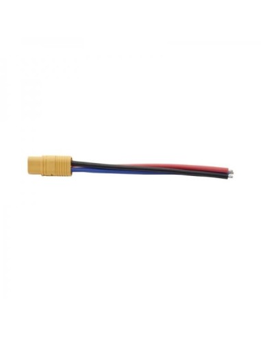 MT-60 FEMALE PLUG W/10CM 16AWG POWERWIRE