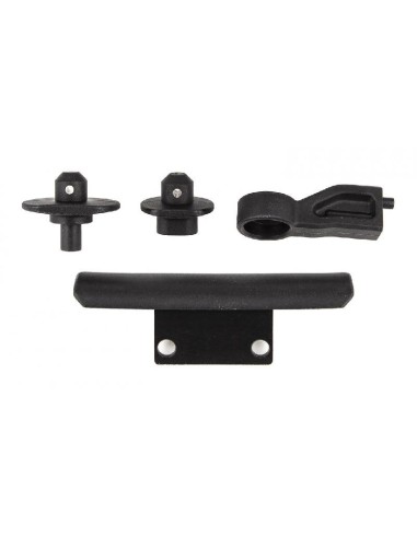 RC8B4 FRONT BUMPER & BODY POSTS