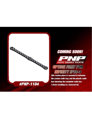 RADIOBOX SPACER CARBON 1.5mm IF18-3