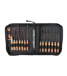 TOOL SET FOR ON ROAD (17 pcs) WITH BAG