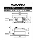 SAVOX SB-2265MG BLACK EDITION SERVO