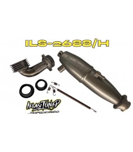 KIT EXHAUST 2688 HARD COATED FOR 1/10 ON