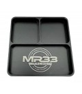 MR33 ALUMINIUM PARTS TRAY BLACK