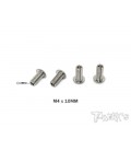 TITANIUM DOWN STOP SCREWS M4x10mm (4U)