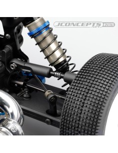 RC8B4 FIN TITANIUM TURNBUCKLE SET BLACK 2