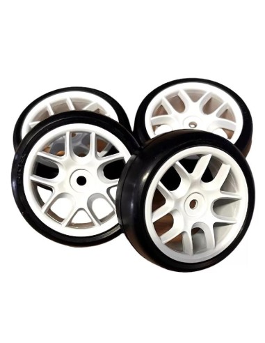 RIDE TR09 SLICK TYRES 10S PRE-GLUED (4U)