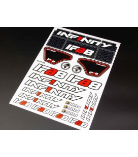 INFINITY IFB8 DECAL SHEET (BLACK)