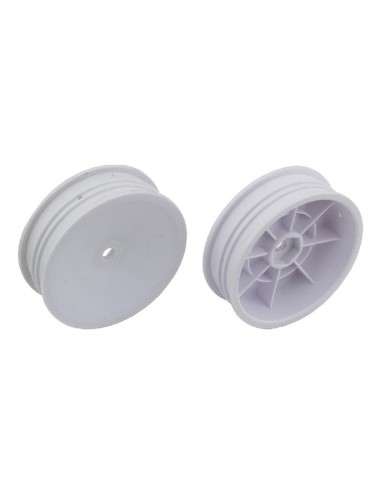 2WD SLIM FRONT WHEELS 12MM HEX WHITE