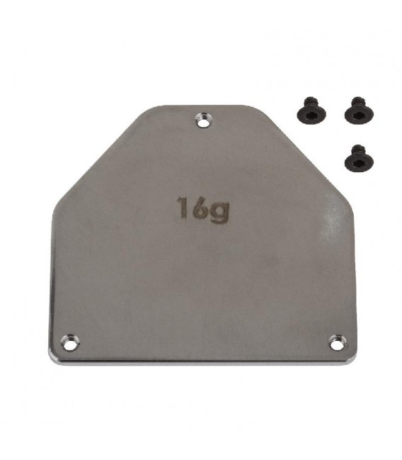 RC10B7 FT STEEL SERVO WEIGHT PLATE 16g