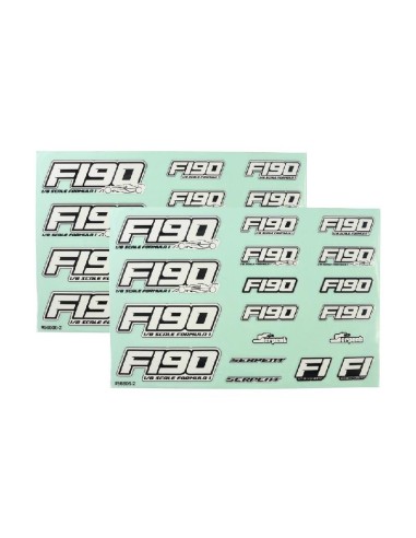 DECAL SHEET F190 (2U)