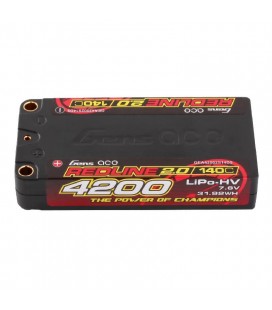 GENSACE REDLINE 2.0 4200Mah 7.6V SHORTY