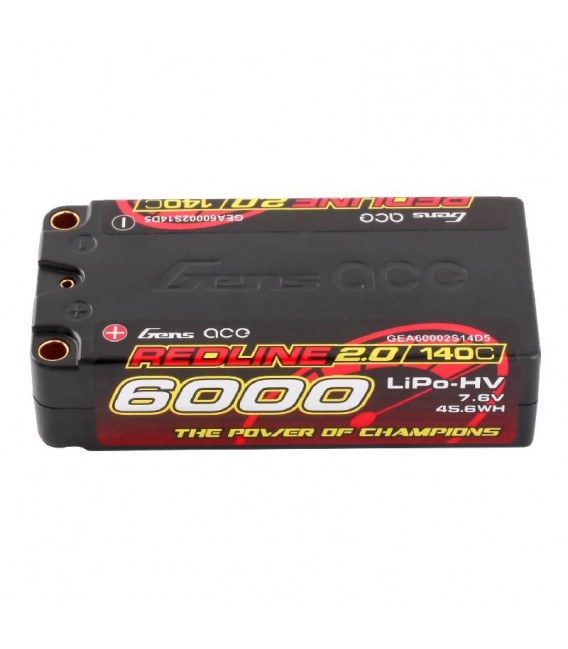 GENSACE REDLINE 2.0 6000Mah 7.6V SHORTY