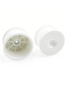 RUDDOG 2WD/4WD 2.2" REAR WHEELS WHITE 4U 2