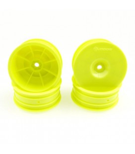 RUDDOG 2WD 2.2" FRONT WHEELS YELLOW (4U)