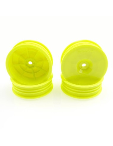 RUDDOG 2WD SLIM FRONT WHEELS YELLOW (4U)