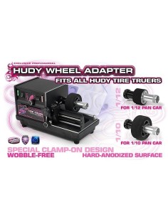 HUDY WHEEL ADAPTER 1/10 & 1/12 PAN CARS 2