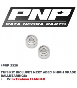 ABEC 9 BEARING SET 6x12x4mm (2 pcs)