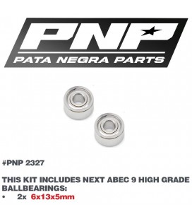 ABEC 9 BEARING SET 6x13x5mm (2 pcs)