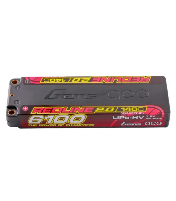 GENS ACE REDLINE 2.0 6100Mah 7.6V 140C