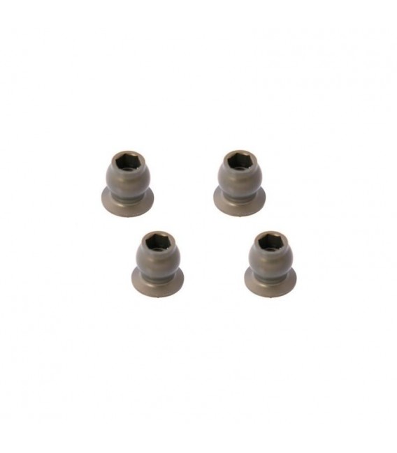 ALUMINIUM PIVOT BALL 6mm (4U)
