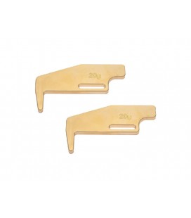 LIPOMOUNT WEIGHT BRASS 20gr X25
