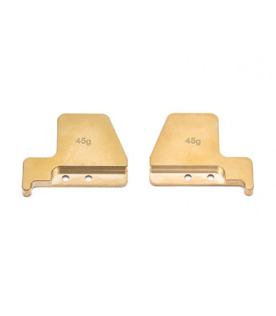LIPOMOUNT WEIGHT SHORTY BRASS 45gr X25