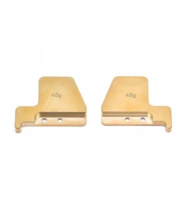 LIPOMOUNT WEIGHT SHORTY BRASS 45gr X25