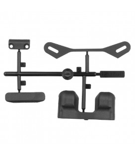 RC10B84 SHOCK TOWER COVERS & BUMPER SET