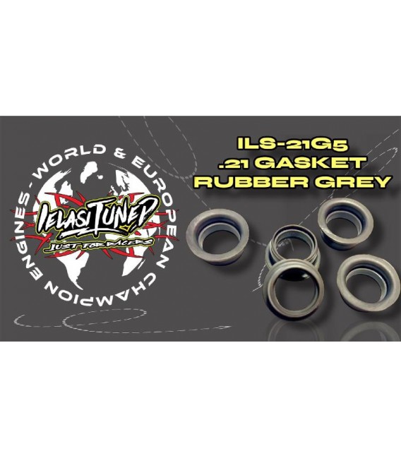 GASKET RUBBER 3,5cc GREY (5 pcs)