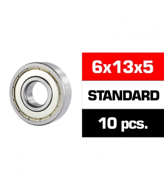 BALL BEARING KIT HS METAL S. 6x13x5 (10)