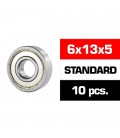 BALL BEARING KIT HS METAL S. 6x13x5 (10)