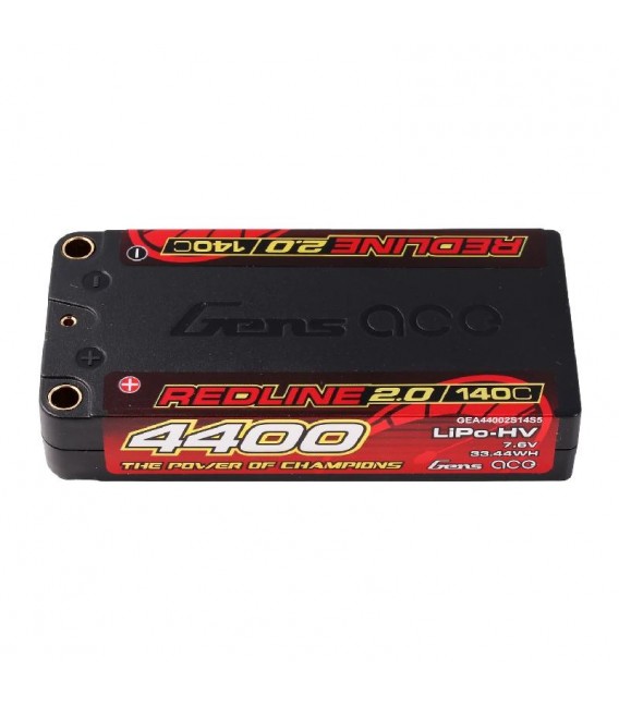 GENSACE REDLINE 2.0 4400Mah 7.6V SHORTY