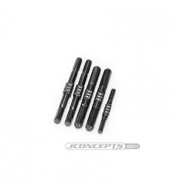 RC8B4.1 FIN TITANIUM TURNBUCKLE SET BK