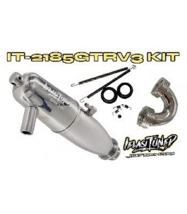 KIT EXHAUST 2185 GTR 1/8 GT IELASITUNED