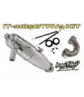 KIT EXHAUST 2185 GTR 1/8 GT IELASITUNED