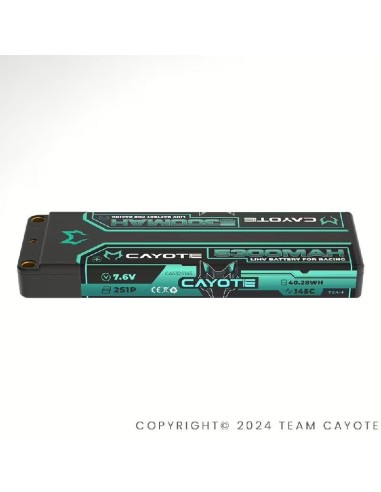CAYOTE RACING LIPO 5300Mah 7.6V 145C