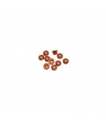 NUTS M3 NYLOC ALU. W/FLANGED ORANGE (10)