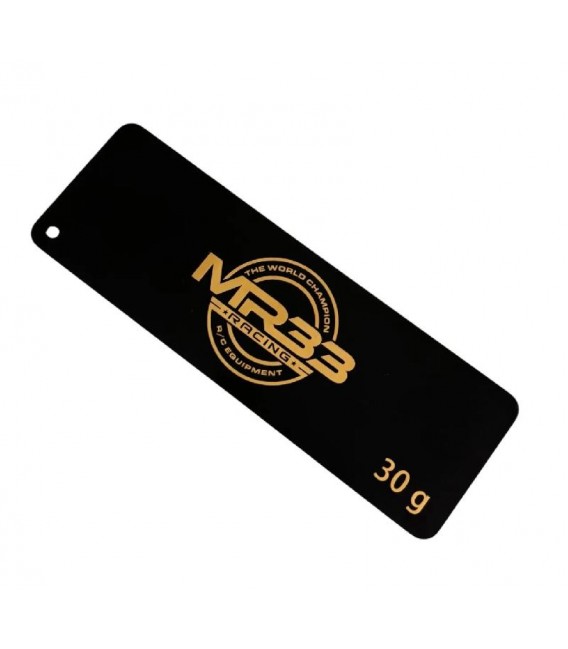 MR33 BRASS BATTERY WEIGHT PLATE 30g