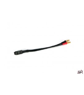MR33 LIPO VOLTAGE CHECKER (4/5mm Plug)