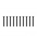 SCREW ALLEN COUNTERSUNK M3x25 (10U)