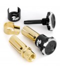1UP LOCKDOWN ADJ. BULLET PLUGS 5MM BLACK