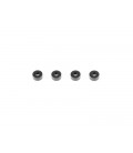 ALU CONE WASHER 3x7.5mm (Black/4pcs)