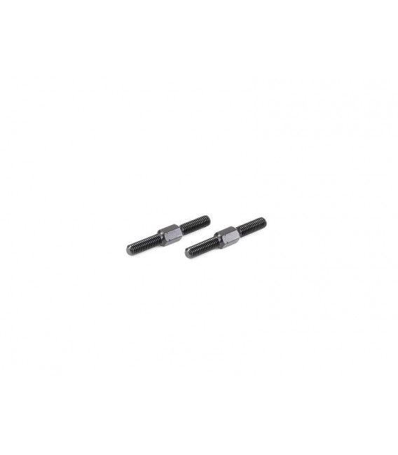 ALU TURNBUCKLE M3x25mm (Black/2pcs)